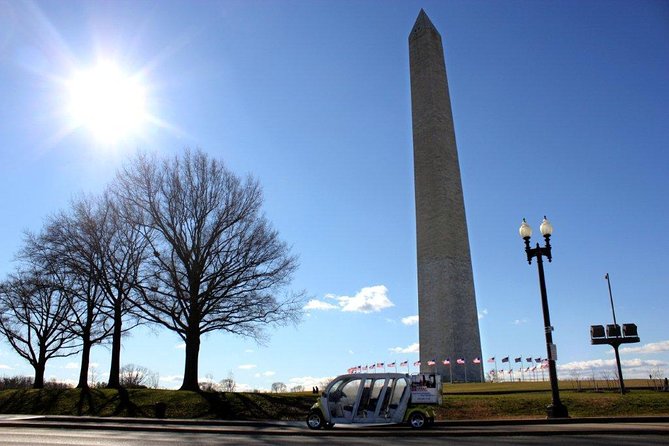 DC Monuments and Capitol Hill Tour by Electric Cart - Rolling past the museum corridor, from art to space to American artifacts