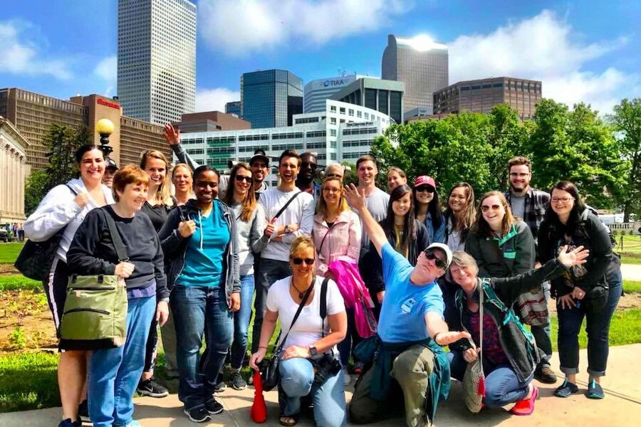 Denver: City Highlights, Views, and Secret Spots Bus Tour - Larimer Square, Denver Art Museum Area, and Big Blue Bear Photos