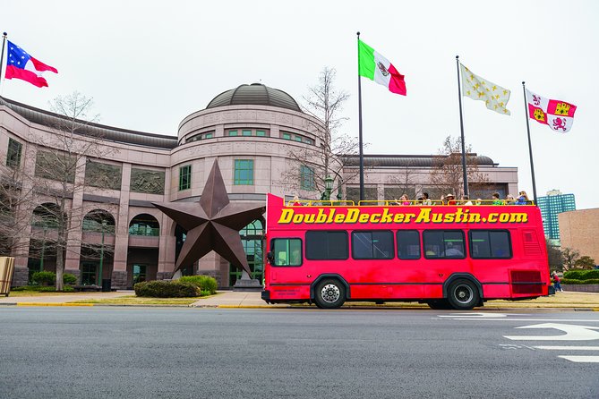 Double Decker Austin Single Loop Sightseeing Tour - Austin Visitor Center start: where to meet your double-decker
