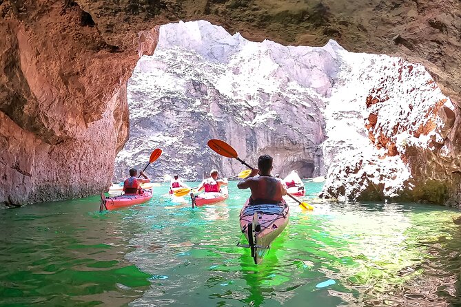 Emerald Cave Express Kayak Tour with Scenic & Historic Stops - A Vegas Day That Really Gets You on the Water at Willow Beach