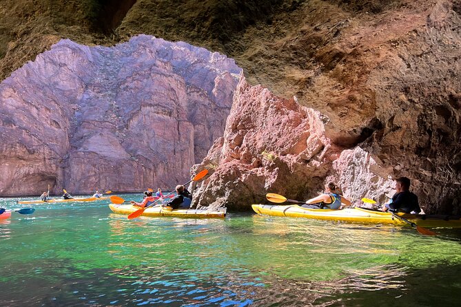 Emerald Cave Express Kayak Tour with Scenic & Historic Stops - Back into Emerald Cave for Photos, Then a Beach Break to Swim