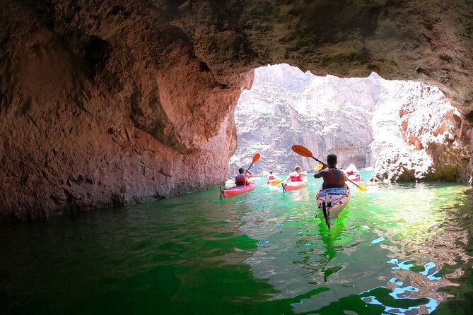 Emerald Cave Kayak Tour with Lunch & Las Vegas Shuttle Option - Hoover Dam bypass and optional add-on time