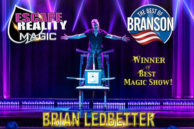 Escape Reality Branson Magic Dinner Show - Escape Reality at The Hughes Brothers Theatre, right on Branson’s main strip