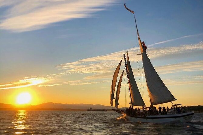 Evening Colors Sunset Sail Tour in Seattle - Boarding a historic tall ship: what that means in real life