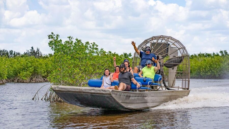 Everglades: Mangrove Maze Airboat Tour and Boardwalk - Meeting at Jungle Erv’s, then planning for separate stops