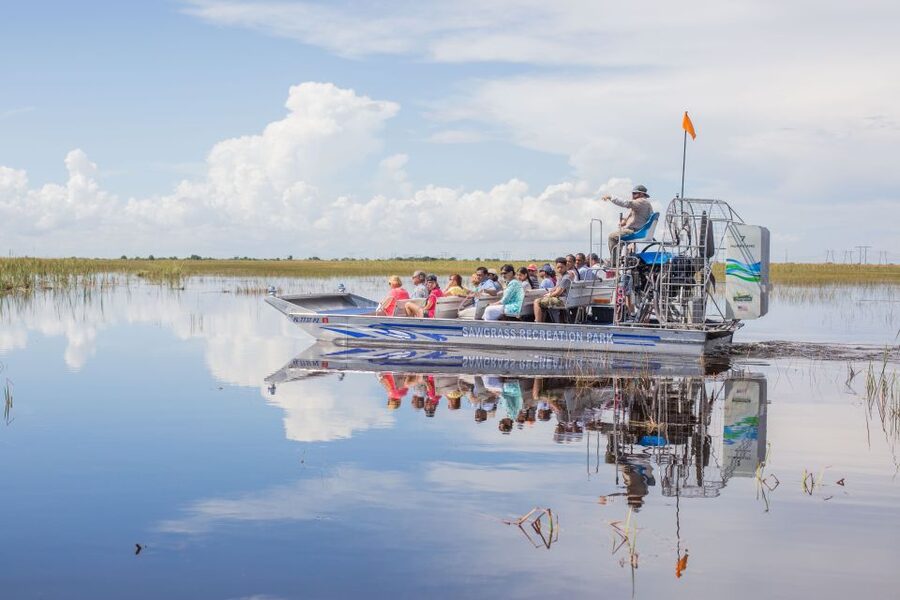 Everglades: Sawgrass Park Day Time Airboat Tour & Exhibits - Sawgrass Park Combo Tour: Airboat Ride Meets Reptile Exhibit