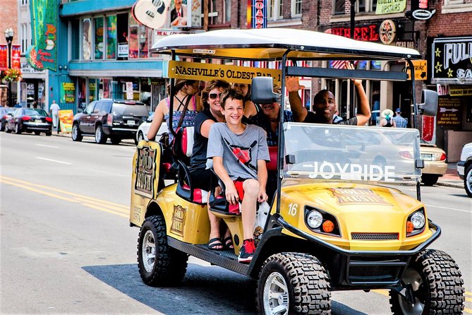 Explore the City of Nashville Sightseeing Tour by Golf Cart - Key things to know before you ride