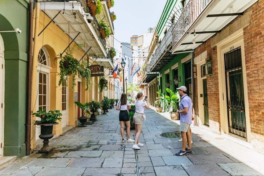 French Quarter Walking and Storytelling Tour - Starting at the Jazz Fountain on Decatur and Dumaine, then getting your bearings fast