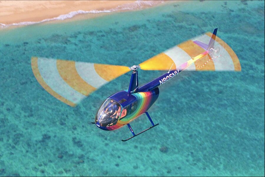 From Honolulu: Oahu 60min Helicopter Tour with Doors Off/On - North Shore Stops: Banzai Pipeline and Waimea Bay From a Surfer’s View