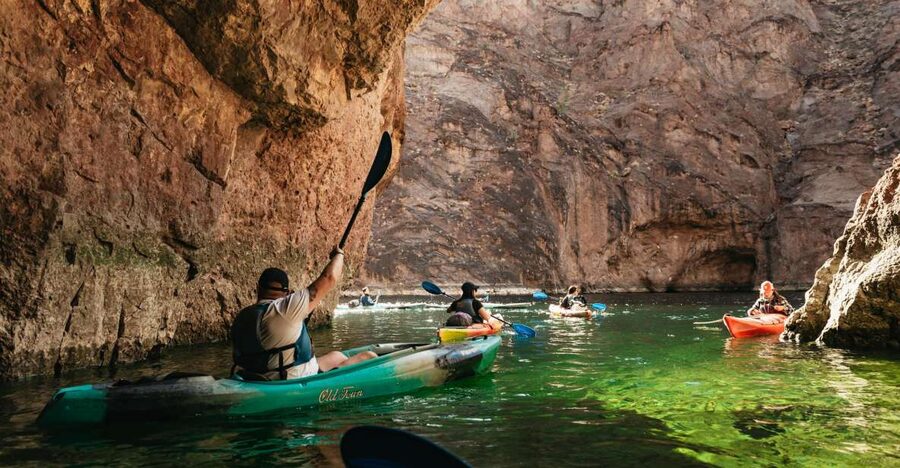 From Las Vegas: Emerald Cave Guided Kayaking Tour - Key Highlights You Should Know Before You Go