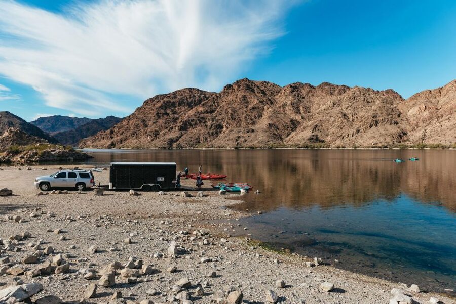 From Las Vegas: Emerald Cave Guided Kayaking Tour - From Vegas Noise to Willow Beach Quiet