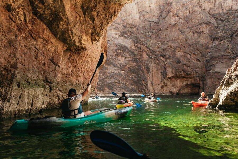 From Las Vegas: Emerald Cave Guided Kayaking Tour - Kayaking the Colorado River for 4 Miles: The Real Experience