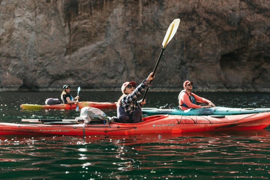 From Las Vegas: Emerald Cave Guided Kayaking Tour - Safety Briefing, Equipment, and Being in the Water 3.5 Hours
