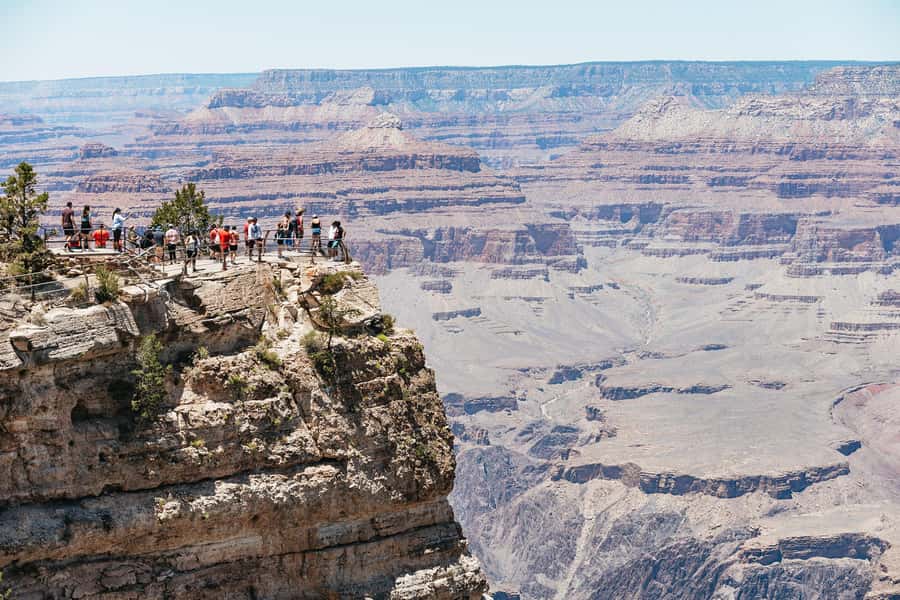 From Las Vegas: Grand Canyon South Rim Day Trip - Bright Angel Visitor Center Time, Plus the 2.5-Mile Ridge Walk Option