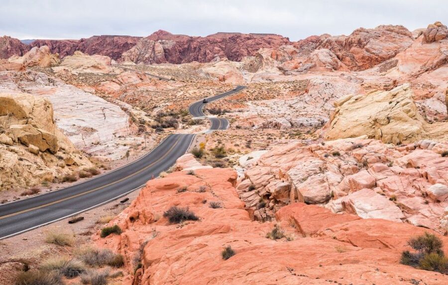 From Las Vegas: Valley of Fire State Park Tour - The first “wow” moments: California Mojave Desert and Moapa Indian Reservation stops