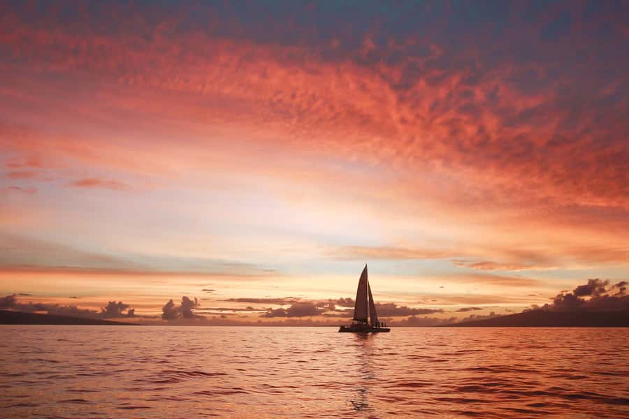 From Ma'alaea: 'Alihilani Sunset Sail Catamaran Tour - How the Sunset Cruise Works in Real Time (Not Just the Vibe)