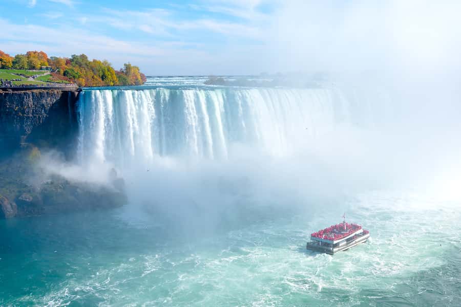 From NYC: Niagara Falls with Outlet Shopping, 2-Day Tour - Watkins Glen State Park Canyon Waterfalls: the best “stretch your legs” stop
