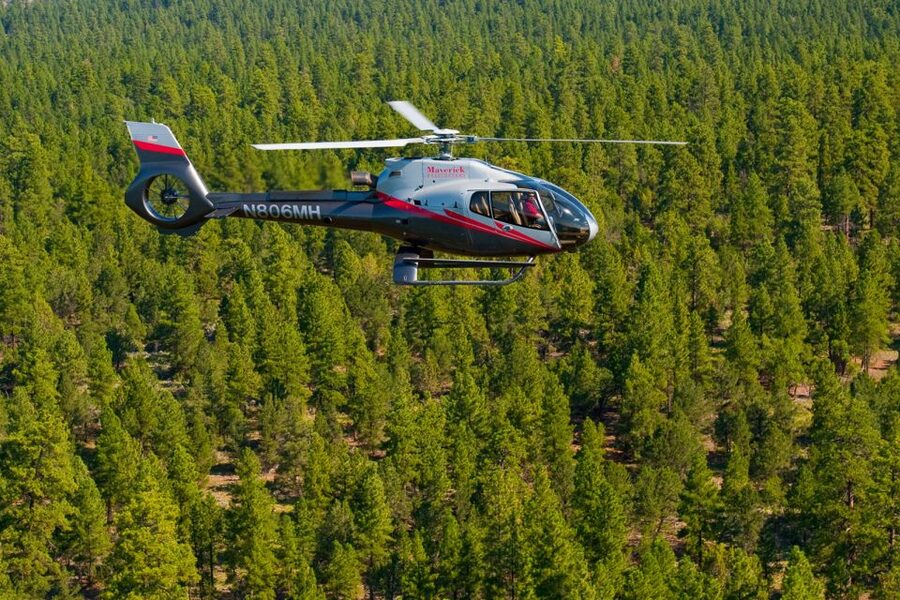 From South Rim: Grand Canyon Spirit Helicopter Tour - Point Imperial and Marble Canyon: getting names to match the view