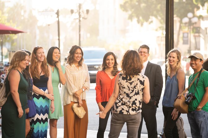 Gaslamp Quarter Food and Drink Tour: Brothels, Bites & Booze - Meeting at 209 Fifth Ave and pacing for a 2.5-hour walk