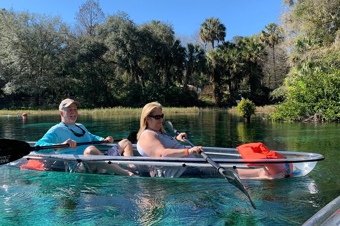 Glass Bottom Kayak Eco Tour through Rainbow Springs - Getting Wet, Staying Comfortable, and Staying Safe