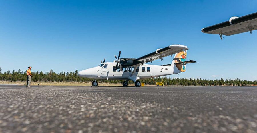 Grand Canyon Village: Grand Canyon South Rim Airplane Tour - Weather, smoke, and rescheduling when visibility drops