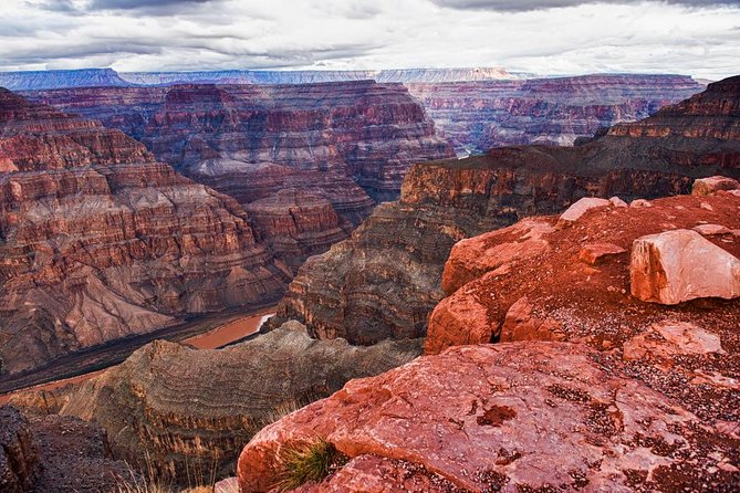 Grand Canyon West + Hoover Dam Photo Stop + Optional Skywalk Tour - Guano Point: 360-degree views plus old tram leftovers