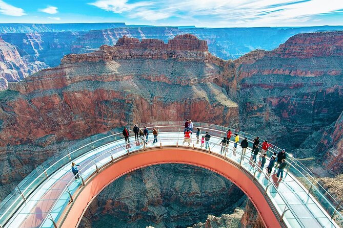 Grand Canyon West, Hoover Dam Stop and Optional Lunch and Skywalk - Skywalk option: thrilling glass views, with rules you must follow