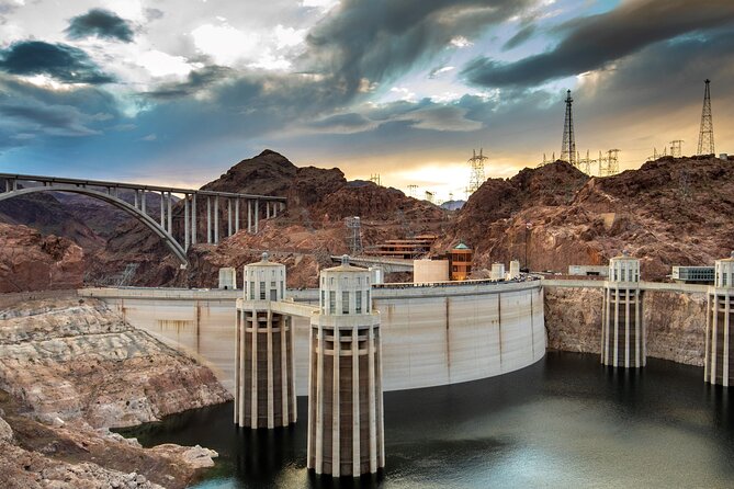 Grand Canyon West & Hoover Dam Tour With Breakfast At IHOP - Hoover Dam bypass bridge: brief stop, great scale