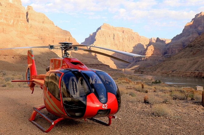 Grand Canyon West Rim by Coach with Helicopter Tour and Meals - Hoover Dam Bypass and Lake Mead Views, With a Real Photo Stop