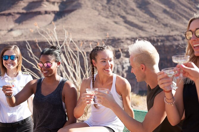 Grand Canyon West Rim Helicopter Tour with Champagne Toast - Small-group reality in the air, seating, comfort, and the weight rule