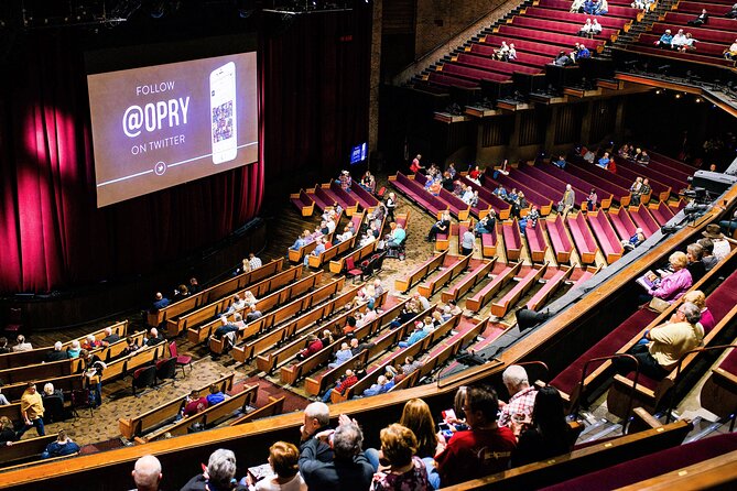 Grand Ole Opry Show Admission Ticket - Seating, views, and the price-level reality