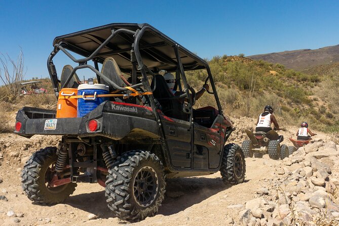 Guided Arizona Desert Tour by UTV - Centipede Tour - Where you start in New River, and why it helps