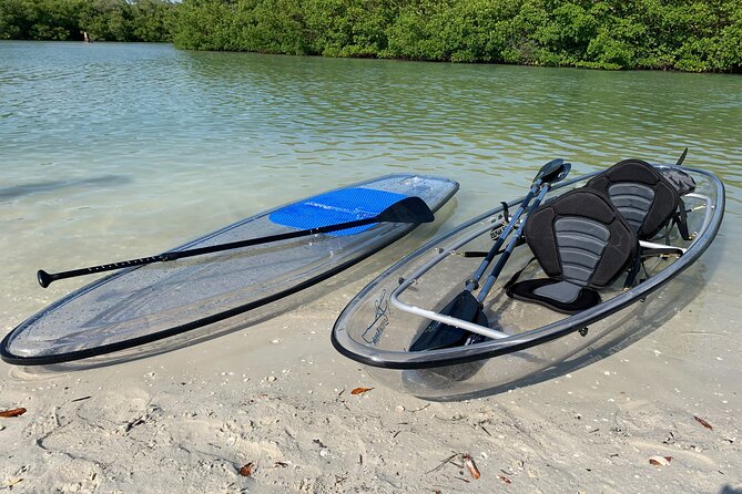 Guided Island EcoTour: CLEAR/Standard Kayak, SUP - Bonita Springs - Choosing your boat: CLEAR kayak, standard kayak, or SUP