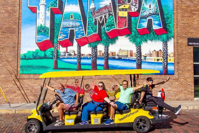 Guided Tampa Sightseeing Tour in a Deluxe Street Legal Golf Cart - Quick hit highlights