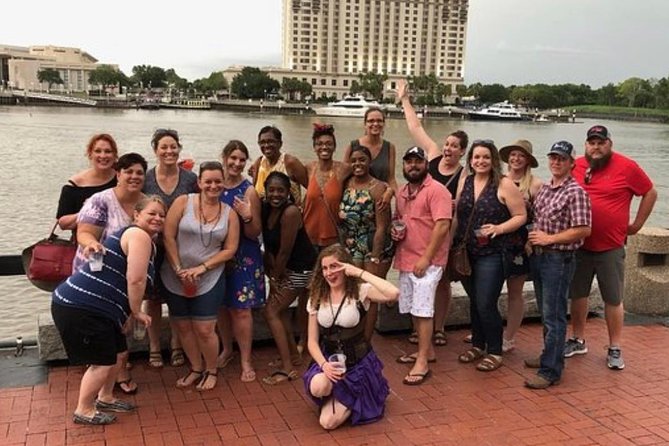 Haunted Savannah Booze and Boos Ghost Walking Tour - River Street Ghost Energy, Right From the Start
