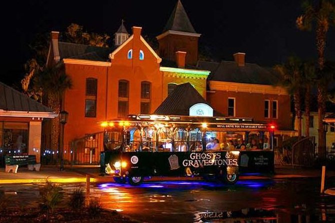 Haunted Trolley Tour of St Augustine - Small details that really matter on a night like this