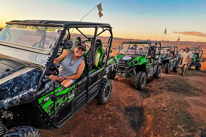 HIGHLY RATED U-DRIVE Moab Hell’s Revenge UTV Off-Road Adventure - Timing, group size, and how to pick morning vs afternoon vs sunset