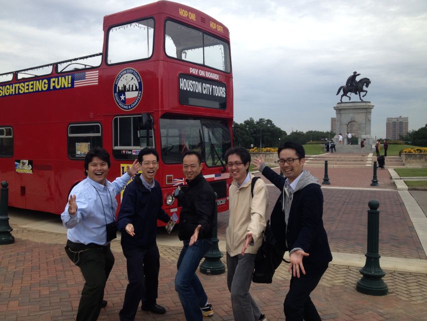 Houston: Guided City Tour by an Open-Top Double Decker Bus - Meeting at the Houston City Tours Visitors Center, Then Rolling On
