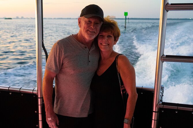 Island Sunset and Skyway Light Show - 3hr Boat Cruise in St. Pete - Pinellas Bayway and the bridge underpass trick for better photos