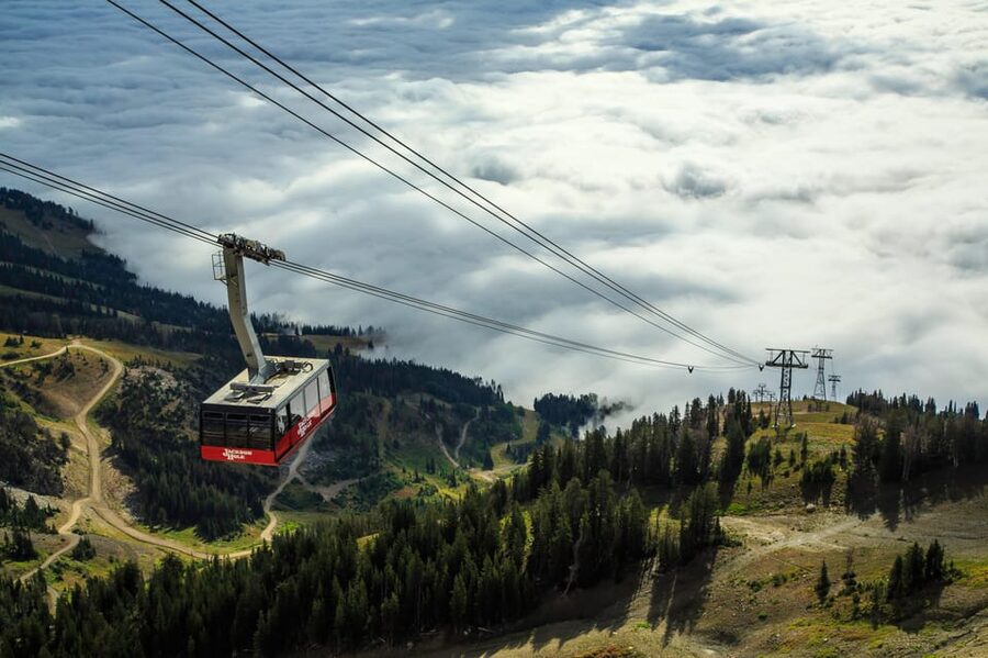 Jackson Hole: Aerial Tram and Gondolas Sightseeing - Corbet’s Cabin, waffles and hot drinks that actually make sense up there
