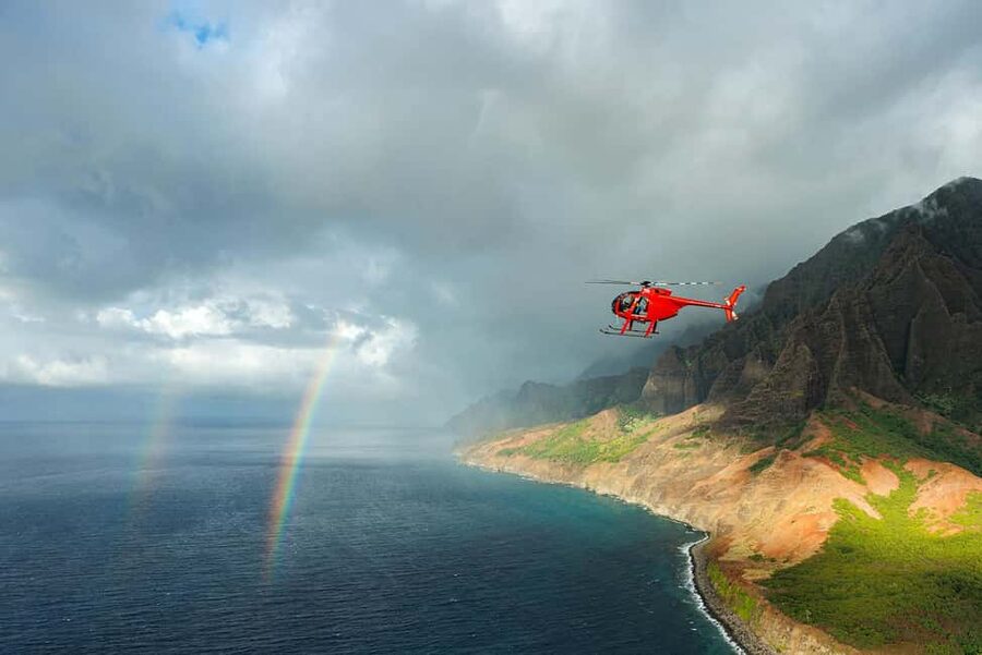 Kauai: Hughes 500 4-Passenger Doors-Off Helicopter Flight - Seat and weight rules: Premium Plus for 240 lbs / 109 kg