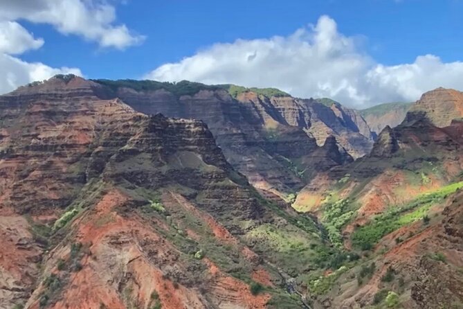 Kauai: Hughes 500 4-Passenger Doors-Off Helicopters - Waimea Canyon: 10 miles long, 3 miles wide, and lots of cascades