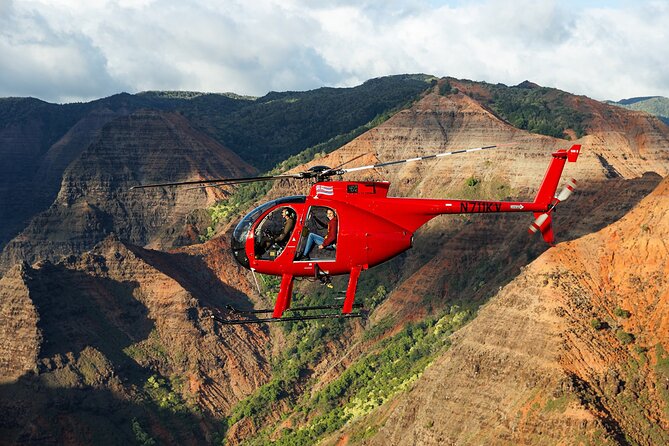 Kauai: Hughes 500 4-Passenger Doors-Off Helicopters - Hanalei Valley: more waterfalls, plus scenic rivers