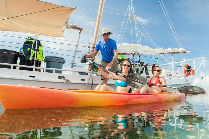 Key West Full-Day Ocean Adventure: Kayak, Snorkel, Sail - Kayaking the mangrove canopy: where the day feels hands-on