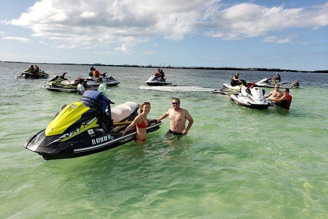 Key West Island Adventure Jet Ski Tour: Bring a Partner for Free - The route you will follow: Southernmost Point, the harbor, and submarine pens