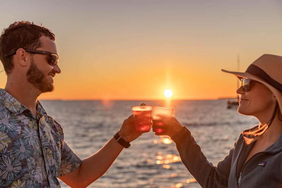 Key West Signature Sunset Cruise with Open Bar, Food & Music - Live Music and Dancing on the Upper Deck