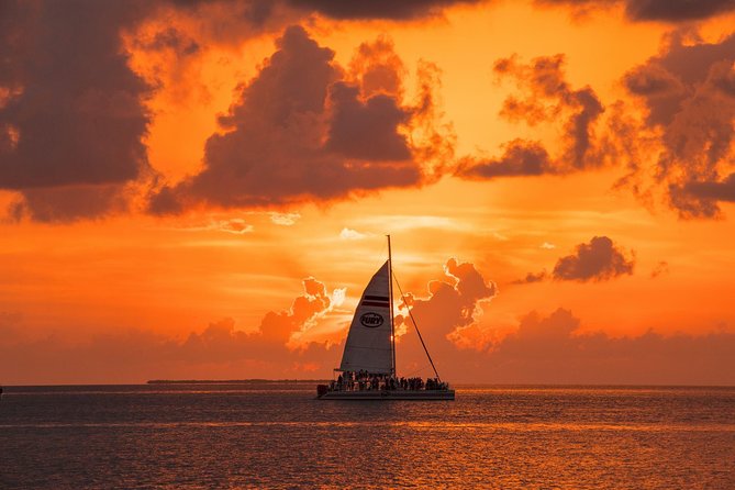 Key West Sunset Sail with Live Music, Drinks and Appetizers - The cruise route: Mallory Square, Sunset Key, and Fort Zachary Taylor views