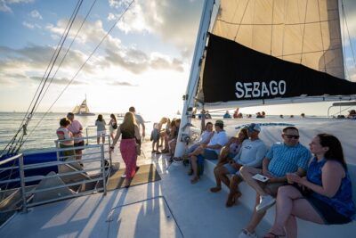 Key West Sunset Sail with Open Bar, Live Music and Hors D’oeuvres