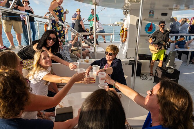 Key West Sunset Sail with Open Bar, Live Music and Hors D'oeuvres - Food and Drinks: Open Bar Plus Hors d’oeuvres That Actually Fill You Up