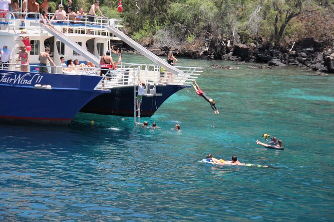 Kona’s Best Morning Snorkel: Captain Cook & Kealakekua Bay - On-boat fun: slides, stairs, and why “play time” is part of the deal